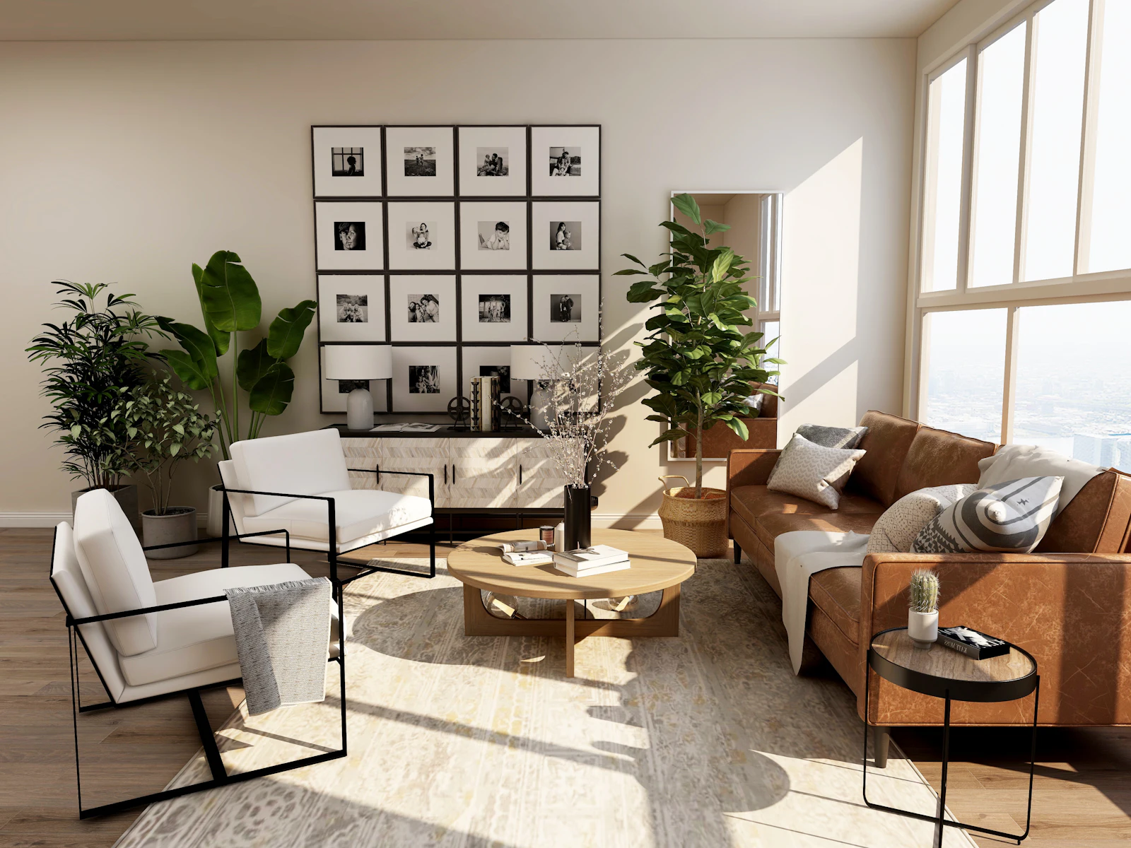 A comfortable, well-lit interior. Illustrative photography.
