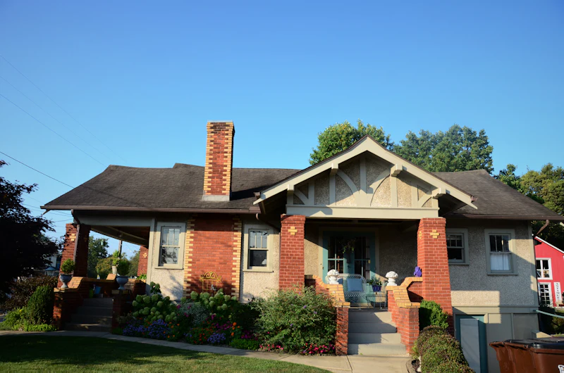 Illustrative photograph evoking the residential character of Broad Ripple Village, Indiana. Not a photograph of a specific property.